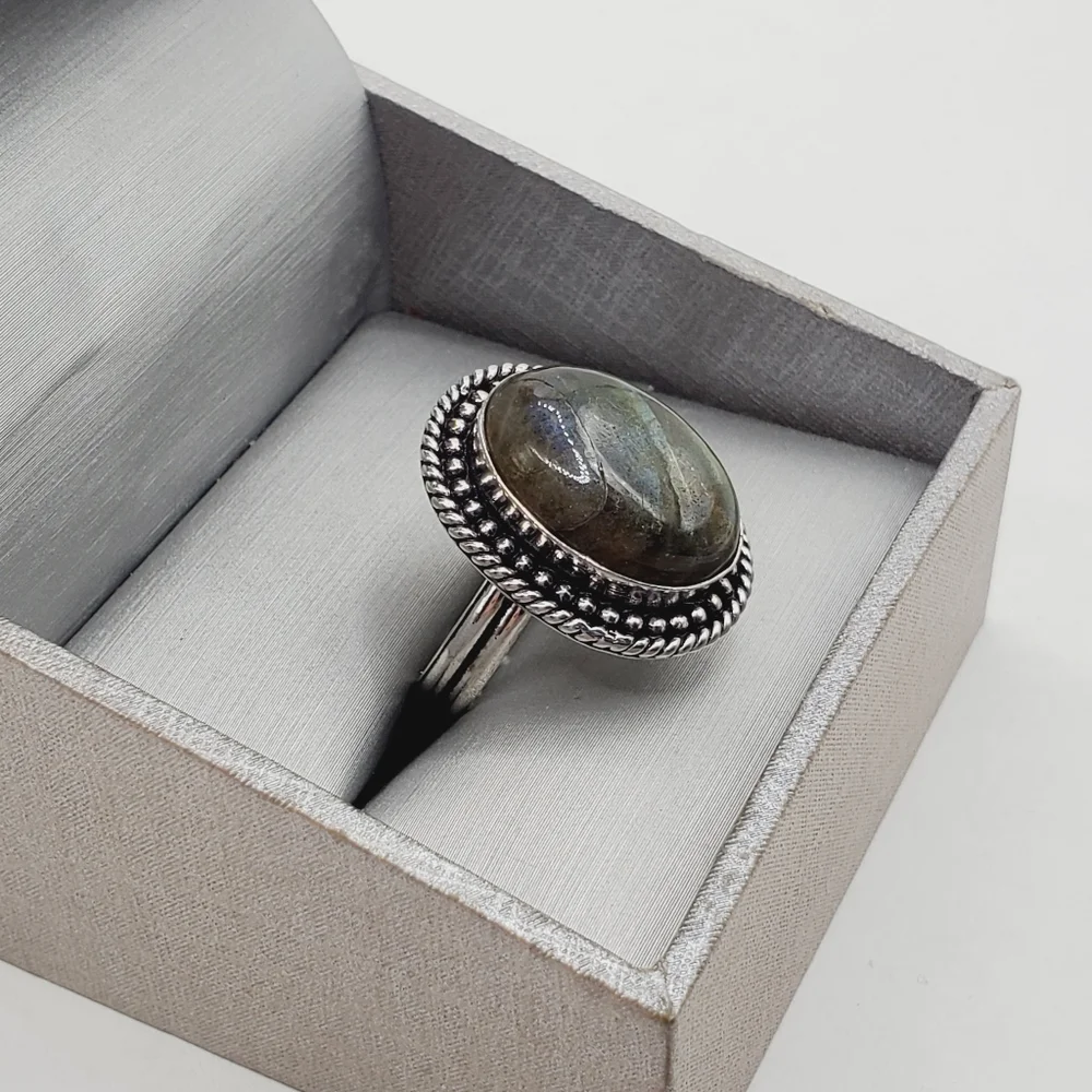 Labradorite Ring